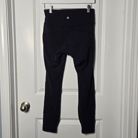 Lululemon In Movement Tight 25" *Everlux - 8 Black - Picture 4 of 6